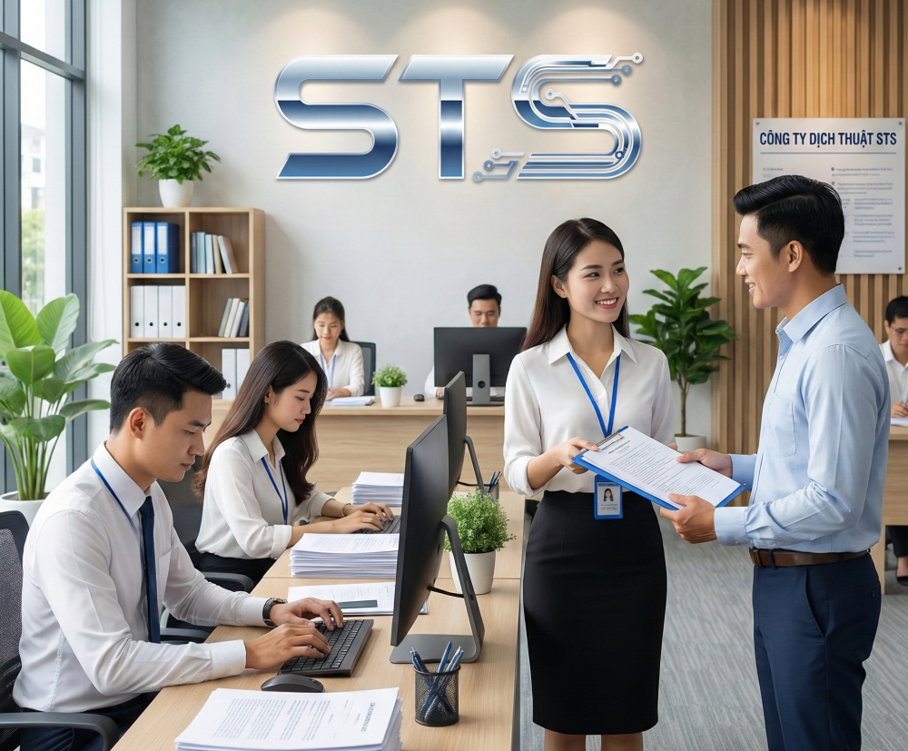 Văn phòng dịch thuật Sài Gòn - STS tại Hải Dương